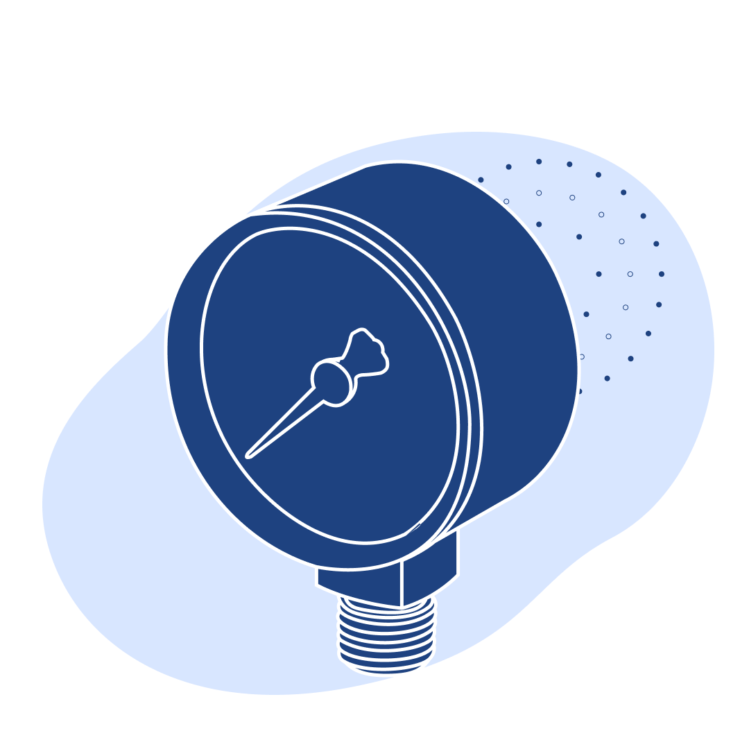 Манометры радиальные