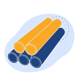 Труба нержавеющая шлифованная 25х2.5 мм 08Х18Н10Т ГОСТ 11068-81