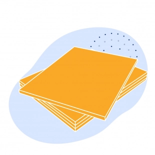 Текстолит листовой электротехнический 1.2 мм ЛТ ГОСТ 2910-74