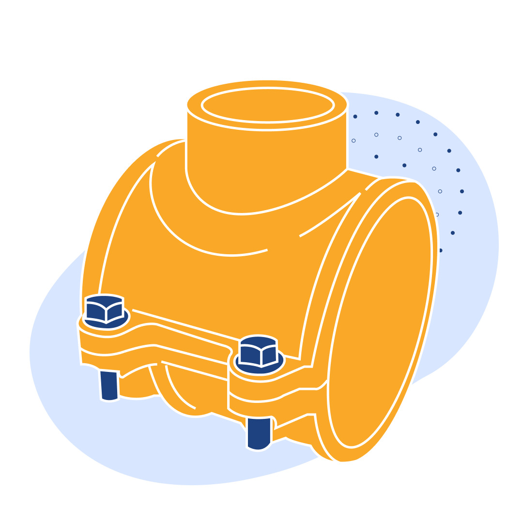 Седелка чугунная Ду 350 мм ГОСТ 5525-89