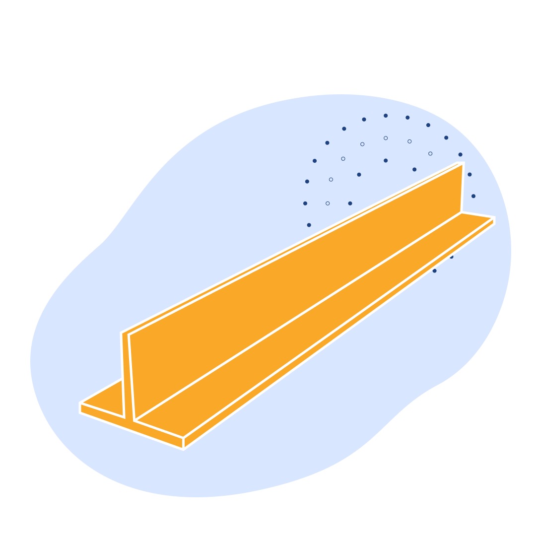 Алюминиевый профиль Т-образный 155x88x36.5x7 мм ВД17 ГОСТ 29296-92