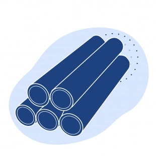 Труба нержавеющая шлифованная 25х2.5 мм 08Х18Н10Т ГОСТ 11068-81