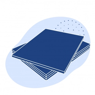 Текстолит листовой электротехнический 1.2 мм ЛТ ГОСТ 2910-74