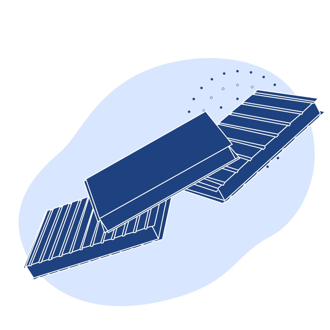 Кровельная сэндвич-панель МВ 100 мм RAL 7004