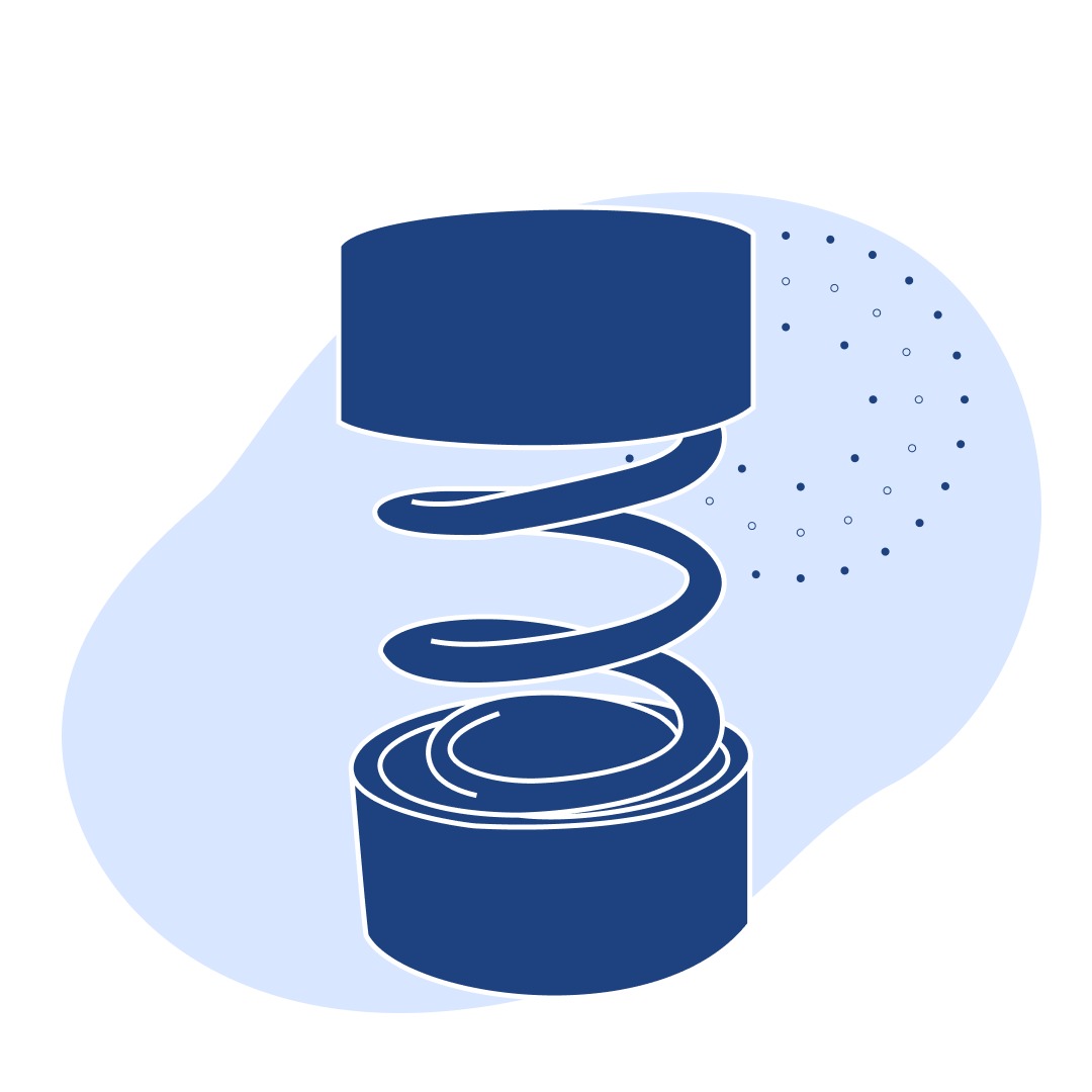 Виброизолятор 1 Кн 1.6 кН 100 кН/м